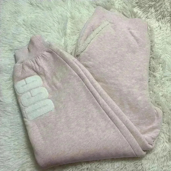 UGG DAYLIN BONDED FLEECE PANT LOGO - Picture 3 of 9